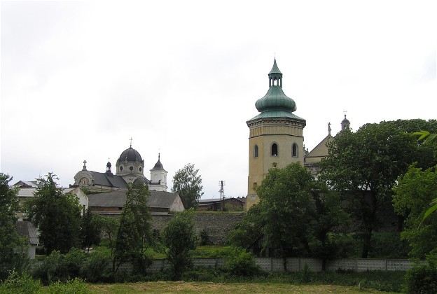 Image - The Basilian monastery complex in Zhovkva, Lviv oblast.